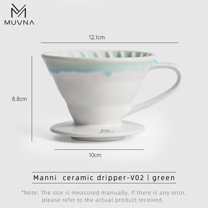 Coffee Ceramic Dripper V02 Teal